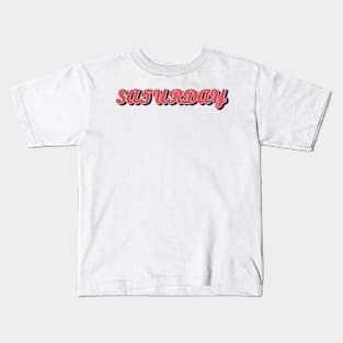 Saturday Pop Vintage Kids T-Shirt